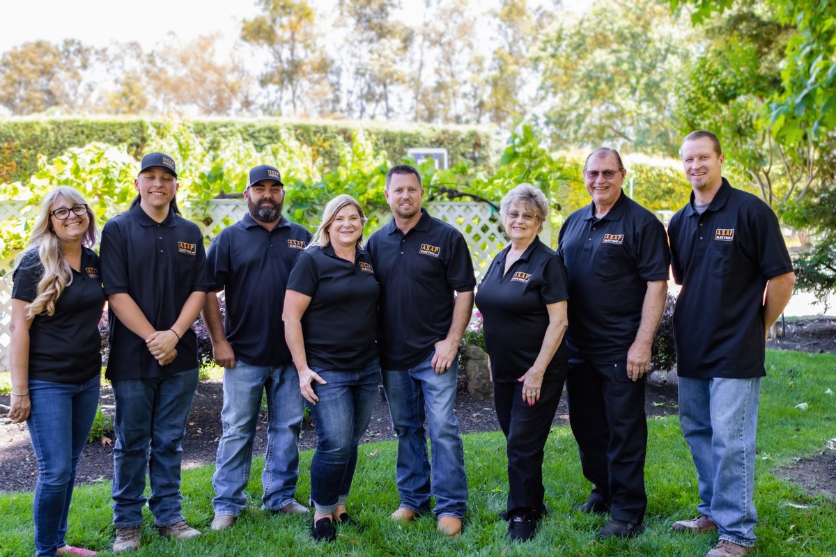 Our Team at ASAP Electric - Serving San Joaquin County & Beyond